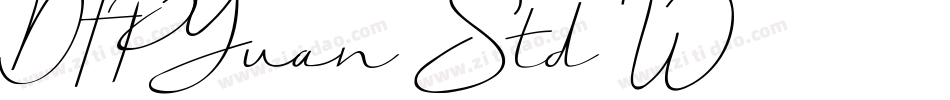 DFPYuan Std W7字体转换